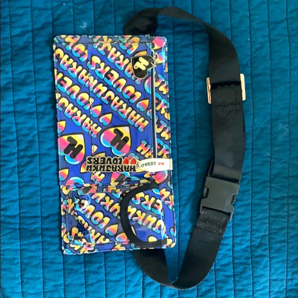 Harajuku Lovers: side hip waist pack / fanny pack.